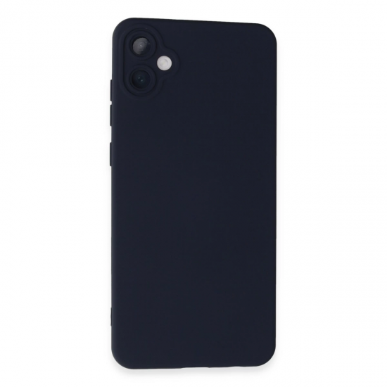 Newface Samsung Galaxy A05 Kılıf Nano İçi Kadife Silikon - Lacivert