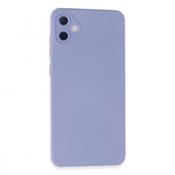 Newface Samsung Galaxy A05 Kılıf Nano İçi Kadife Silikon - Lila