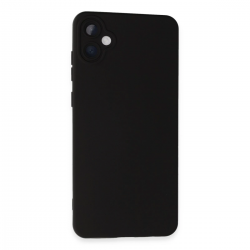 Newface Samsung Galaxy A05 Kılıf Nano İçi Kadife Silikon - Siyah