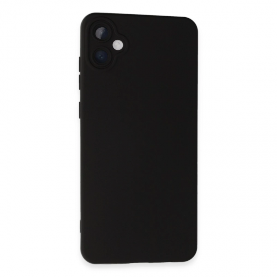 Newface Samsung Galaxy A05 Kılıf Nano İçi Kadife Silikon - Siyah