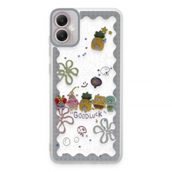 Newface Samsung Galaxy A05 Kılıf Sweet Desenli Silikon Kapak - Açık Mavi Newface Samsung Galaxy A05 Kılıf Sweet Desenli Silikon Kapak - Açık Mavi