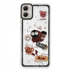 Newface Samsung Galaxy A05 Kılıf Sweet Desenli Silikon Kapak - Sarı Newface Samsung Galaxy A05 Kılıf Sweet Desenli Silikon Kapak - Sarı