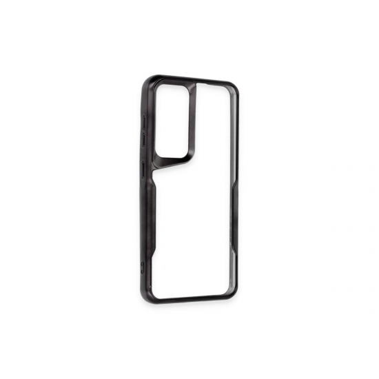 Newface Samsung Galaxy A05s Kılıf Boyi Silikon Kapak - Siyah