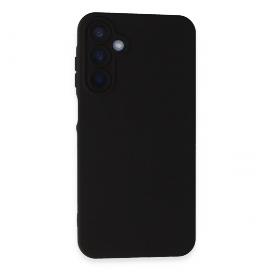 Newface Samsung Galaxy A05s Kılıf Nano İçi Kadife Silikon - Siyah