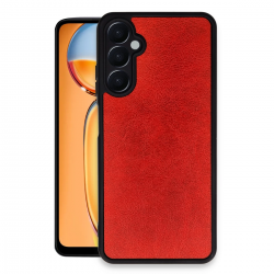 Newface Samsung Galaxy A15 4g Kılıf Aras Deri Kapak - Kırmızı Newface Samsung Galaxy A15 4g Kılıf Aras Deri Kapak - Kırmızı