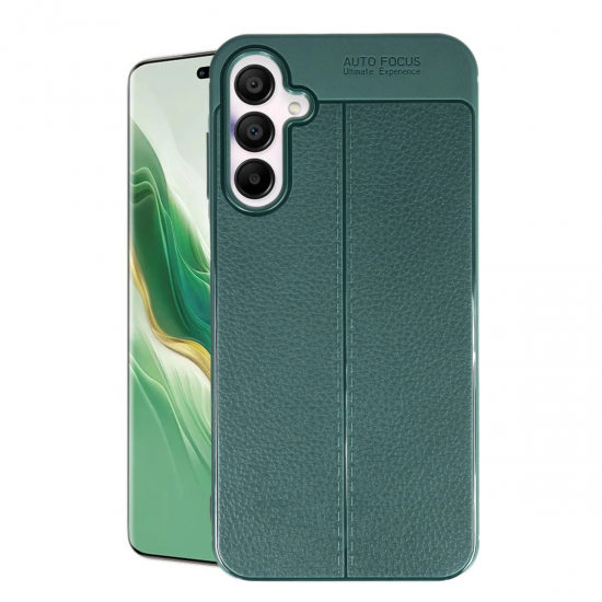 Newface Samsung Galaxy A15 4g Kılıf Auto Focus Kapak - Koyu Yeşil