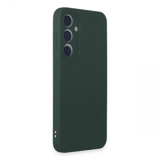 Newface Samsung Galaxy A15 4g Kılıf First Silikon - Koyu Yeşil