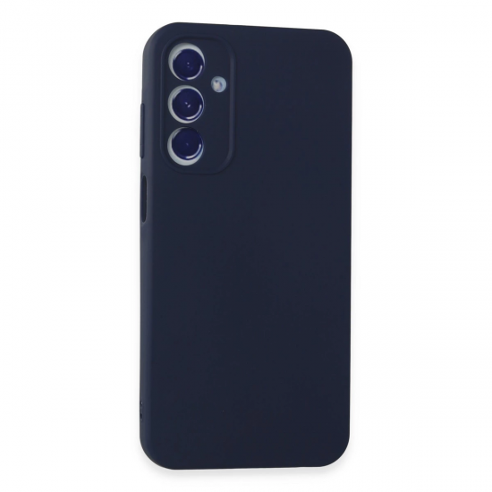 Newface Samsung Galaxy A15 4g Kılıf First Silikon - Lacivert