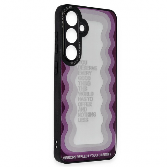 Newface Samsung Galaxy A15 4g Kılıf Mirror Desenli Kapak - Mirror - 5