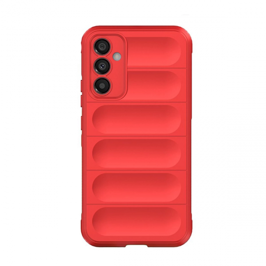 Newface Samsung Galaxy A15 4g Kılıf Optimum Silikon - Kırmızı