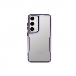 Newface Samsung Galaxy A24 4g Kılıf Boyi Silikon Kapak - Derin Mor