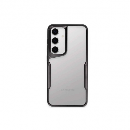 Newface Samsung Galaxy A24 4g Kılıf Boyi Silikon Kapak - Siyah