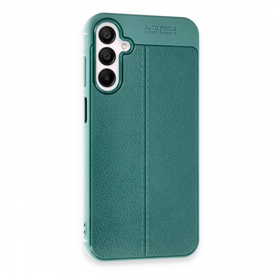 Newface Samsung Galaxy A25 5g Kılıf Auto Focus Kapak - Koyu Yeşil