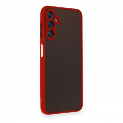 Newface Samsung Galaxy A25 5g Kılıf Montreal Silikon Kapak - Kırmızı Newface Samsung Galaxy A25 5g Kılıf Montreal Silikon Kapak - Kırmızı