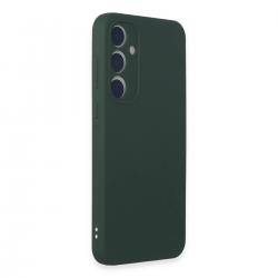 Newface Samsung Galaxy A35 5g Kılıf First Silikon - Koyu Yeşil