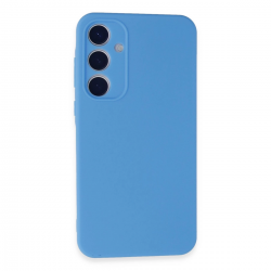 Newface Samsung Galaxy A35 5g Kılıf Nano İçi Kadife Silikon - Mavi Newface Samsung Galaxy A35 5g Kılıf Nano İçi Kadife Silikon - Mavi