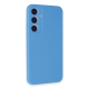 Newface Samsung Galaxy A35 5g Kılıf Nano İçi Kadife Silikon - Mavi