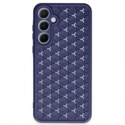 Newface Samsung Galaxy A35 5g Kılıf Petek Silikon Kapak - Lacivert Newface Samsung Galaxy A35 5g Kılıf Petek Silikon Kapak - Lacivert