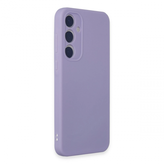 Newface Samsung Galaxy A55 5g Kılıf First Silikon - Lila
