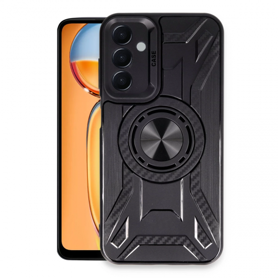 Newface Samsung Galaxy A55 5g Kılıf Lincoln Silikon - Siyah