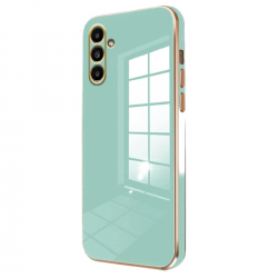 Newface Samsung Galaxy M15 Kılıf Volet Silikon - Açık Yeşil Newface Samsung Galaxy M15 Kılıf Volet Silikon - Açık Yeşil