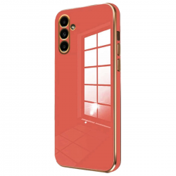 Newface Samsung Galaxy M15 Kılıf Volet Silikon - Kırmızı Newface Samsung Galaxy M15 Kılıf Volet Silikon - Kırmızı