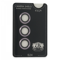 Newface Samsung Galaxy S24 Bilvis Titan Kamera Lens - Derin Mor