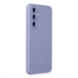 Newface Samsung Galaxy S24 Kılıf Nano İçi Kadife Silikon - Lila