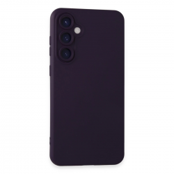 Newface Samsung Galaxy S24 Kılıf Nano İçi Kadife Silikon - Mor Newface Samsung Galaxy S24 Kılıf Nano İçi Kadife Silikon - Mor