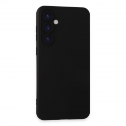 Newface Samsung Galaxy S24 Kılıf Nano İçi Kadife Silikon - Siyah Newface Samsung Galaxy S24 Kılıf Nano İçi Kadife Silikon - Siyah