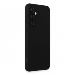 Newface Samsung Galaxy S24 Kılıf Nano İçi Kadife Silikon - Siyah