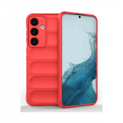 Newface Samsung Galaxy S24 Kılıf Optimum Silikon - Kırmızı Newface Samsung Galaxy S24 Kılıf Optimum Silikon - Kırmızı