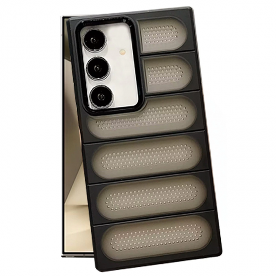 Newface Samsung Galaxy S24 Plus Kılıf Airmax Silikon Kapak - Siyah