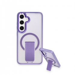 Newface Samsung Galaxy S24 Tork Magsafe Standlı Kapak - Lacivert Newface Samsung Galaxy S24 Tork Magsafe Standlı Kapak - Lacivert