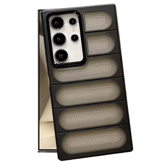 Newface Samsung Galaxy S24 Ultra Kılıf Airmax Silikon Kapak - Siyah