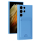 Newface Samsung Galaxy S24 Ultra Kılıf Kelvin Kartvizitli Silikon - Mavi