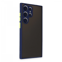 Newface Samsung Galaxy S24 Ultra Kılıf Montreal Silikon Kapak - Lacivert Newface Samsung Galaxy S24 Ultra Kılıf Montreal Silikon Kapak - Lacivert