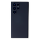 Newface Samsung Galaxy S24 Ultra Kılıf Nano İçi Kadife Silikon - Lacivert