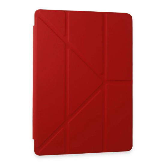 Newface Samsung Galaxy Tab A9 Kılıf Kalemlikli Mars Tablet Kılıfı - Kırmızı