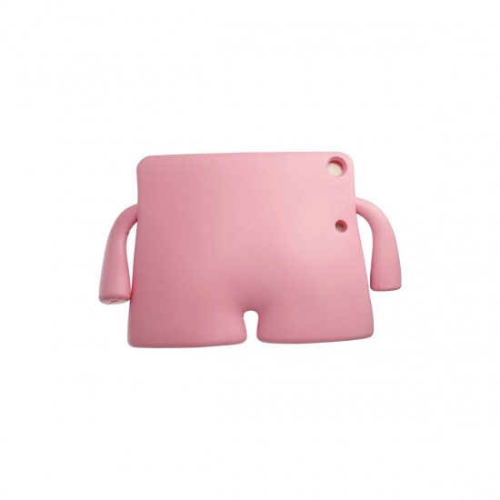 Newface Samsung Galaxy Tab A9 Kılıf Karakter Tablet Silikon - Açık Pembe