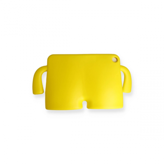 Newface Samsung Galaxy Tab A9 Kılıf Karakter Tablet Silikon - Sarı