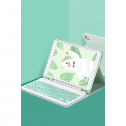 Newface Samsung Galaxy X200 Tab A8 10.5 Kılıf Kc01 Smart Klavyeli Tablet Kılıfı - Açık Yeşil Newface Samsung Galaxy X200 Tab A8 10.5 Kılıf Kc01 Smart Klavyeli Tablet Kılıfı - Açık Yeşil