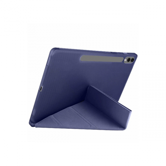 Newface Samsung Galaxy X610 Tab S9 Fe Plus 12.4 Kılıf Kalemlikli Mars Tablet Kılıfı - Lacivert