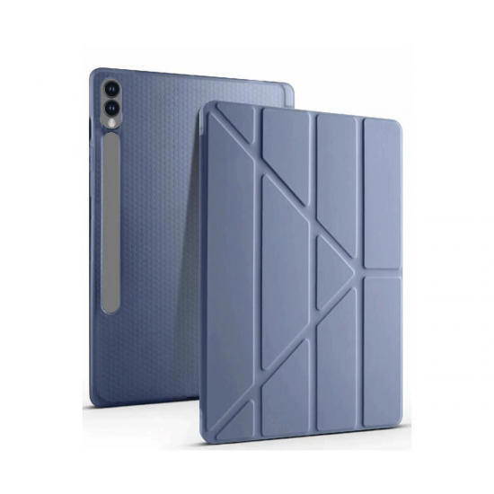 Newface Samsung Galaxy X610 Tab S9 Fe Plus 12.4 Kılıf Kalemlikli Mars Tablet Kılıfı - Lavender