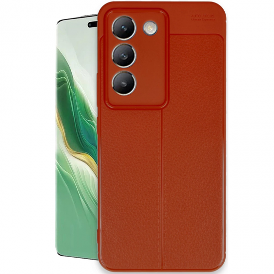 Newface Vivo V30 Lite 4g Kılıf Auto Focus Kapak - Kırmızı