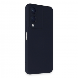 Newface Vivo Y17s Kılıf Nano İçi Kadife Silikon - Lacivert Newface Vivo Y17s Kılıf Nano İçi Kadife Silikon - Lacivert