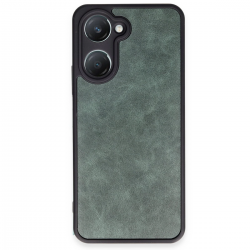 Newface Vivo Y18 Kılıf Aras Deri Kapak - Koyu Yeşil Newface Vivo Y18 Kılıf Aras Deri Kapak - Koyu Yeşil