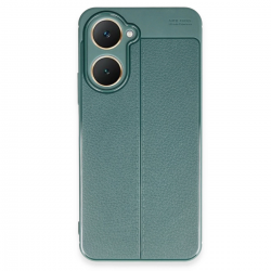 Newface Vivo Y18 Kılıf Auto Focus Kapak - Koyu Yeşil