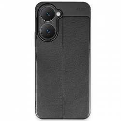 Newface Vivo Y18 Kılıf Auto Focus Kapak - Siyah