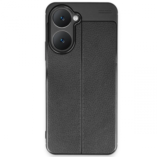 Newface Vivo Y18 Kılıf Auto Focus Kapak - Siyah